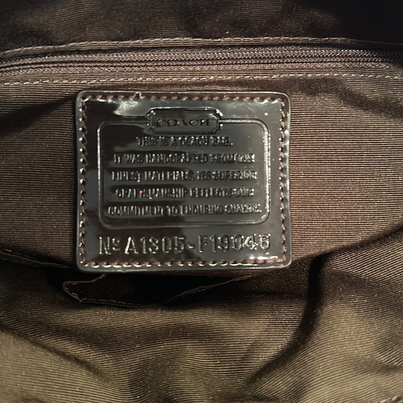 COACH bag w/two twillies included! GUC! main image 0